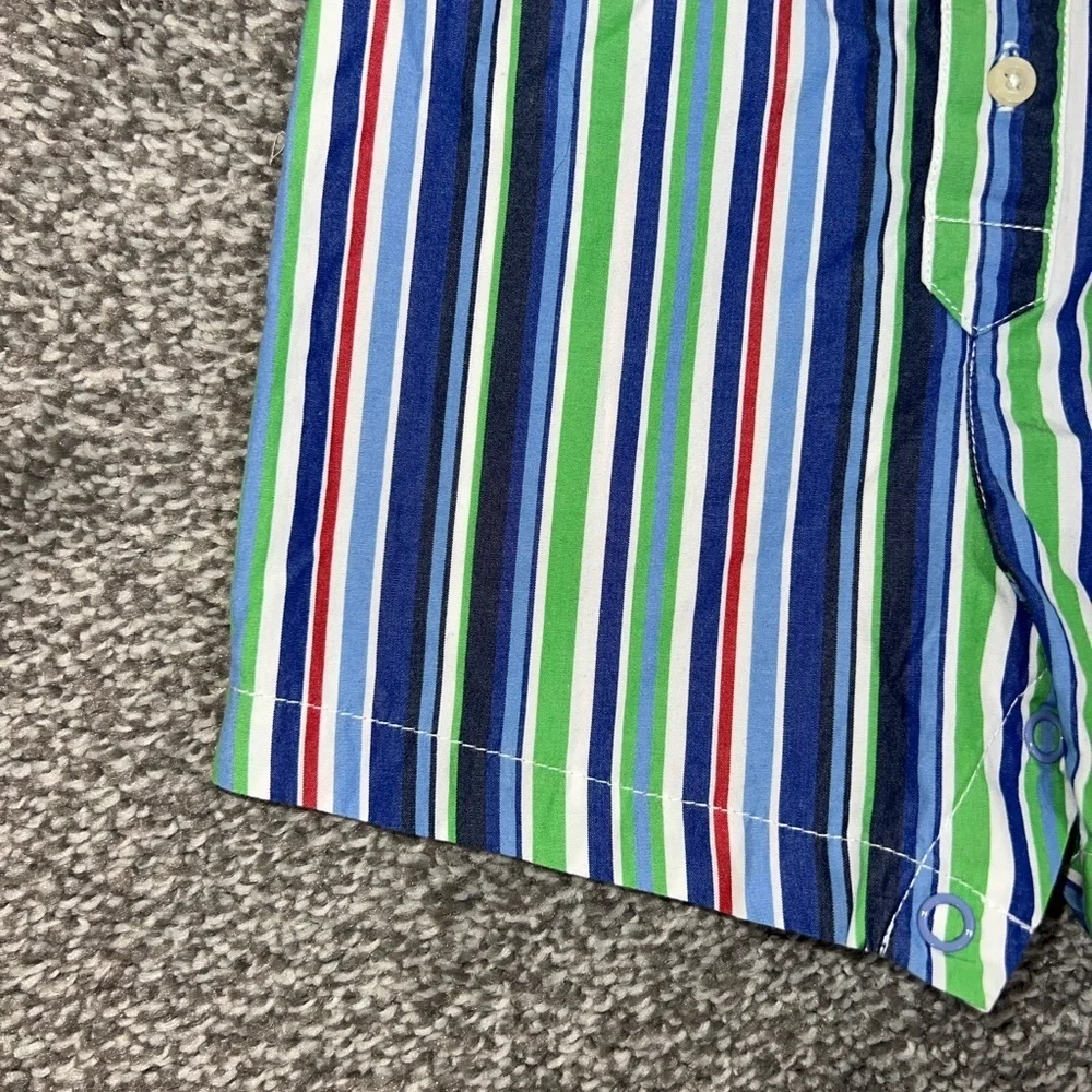Ralph Lauren Rugby Striped Coverall size 3 months